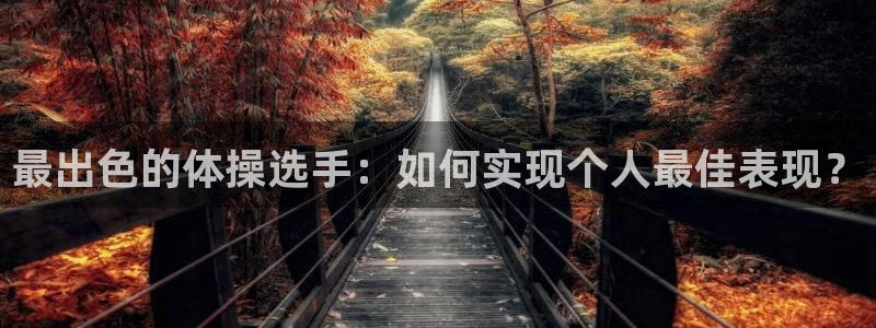 vsport体育：最出色的体操选手：如何实现个人最佳表现？
