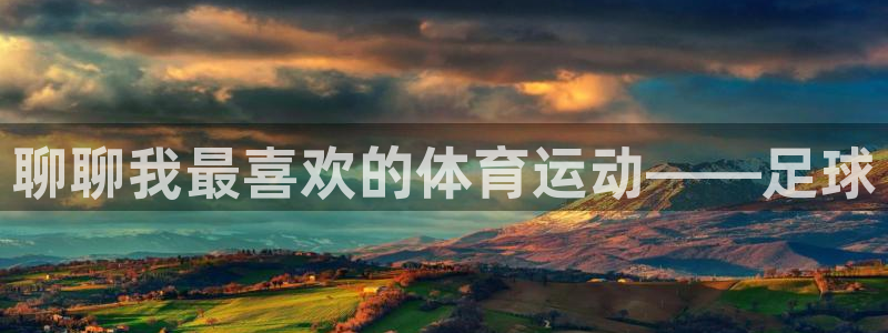 vsport体育：聊聊我最喜欢的体育运动——足球