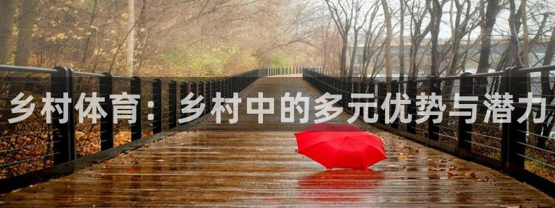 vsport体育在线官网：乡村体育：乡村中的多元优势与潜力